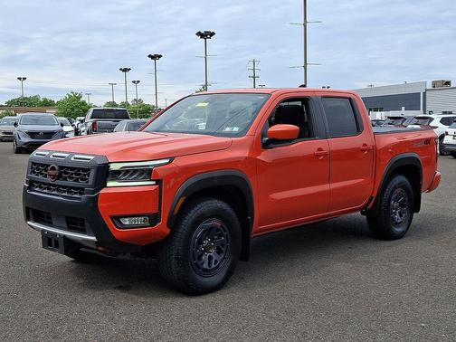 Afterburn Orange 2025 Nissan Frontier PRO-4X