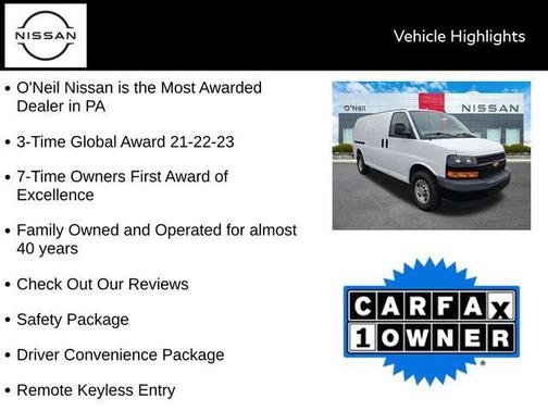 2020 Chevrolet Express 2500 RWD 2500 Regular Wheelbase WT