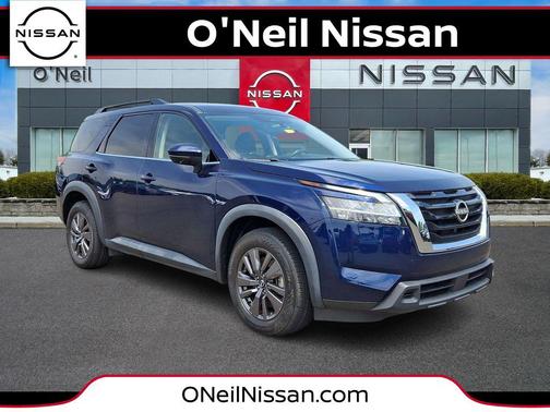 Deep Ocean Blue Pearl 2022 Nissan Pathfinder SV 4WD