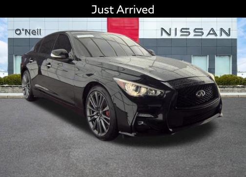 Midnight Black 2023 INFINITI Q50 3.0t RED SPORT 400