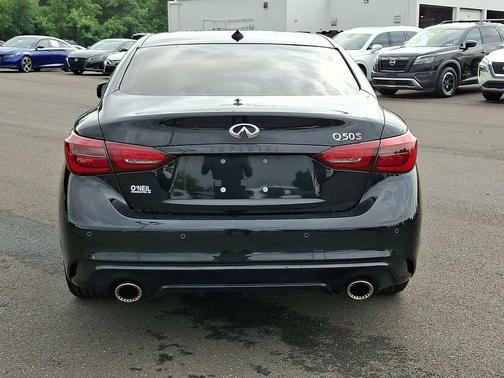 Midnight Black 2023 INFINITI Q50 3.0t RED SPORT 400