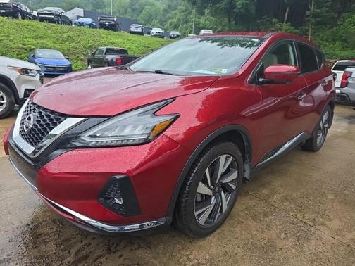 Scarlet Ember Tintcoat 2023 Nissan Murano SL Intelligent AWD