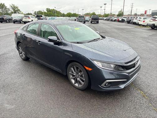 Cosmic Blue Metallic 2020 Honda Civic EX