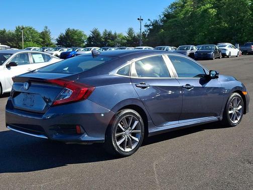 Cosmic Blue Metallic 2020 Honda Civic EX