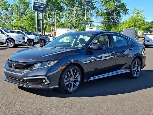 Cosmic Blue Metallic 2020 Honda Civic EX