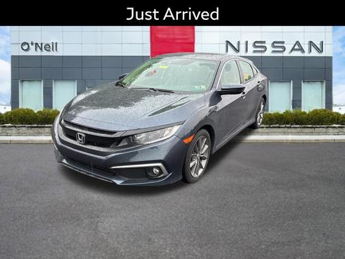 Cosmic Blue Metallic 2020 Honda Civic EX