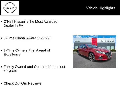 2019 Nissan Altima 2.5 SR