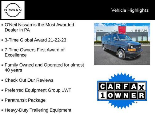 2017 Chevrolet Express 2500 Work Van