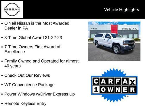 2016 Chevrolet Silverado 1500 WT