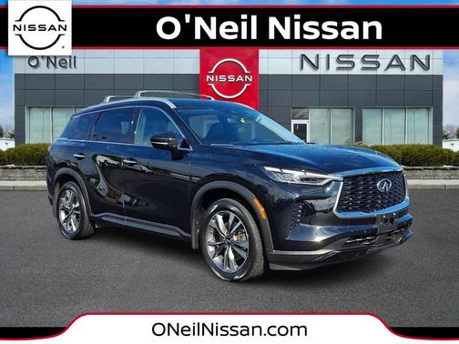 Mineral Black 2023 INFINITI QX60 Luxe
