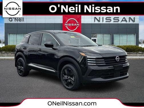 Super Black 2025 Nissan Kicks SV