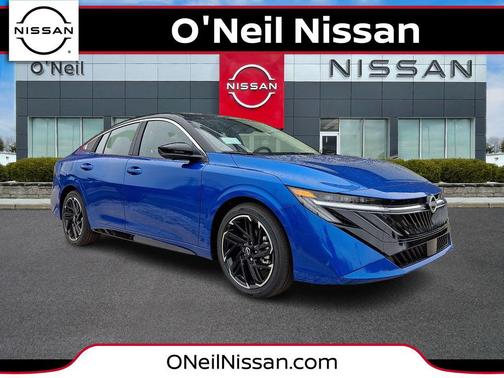 Bluestone Pearl/Super Black 2026 Nissan Sentra SR