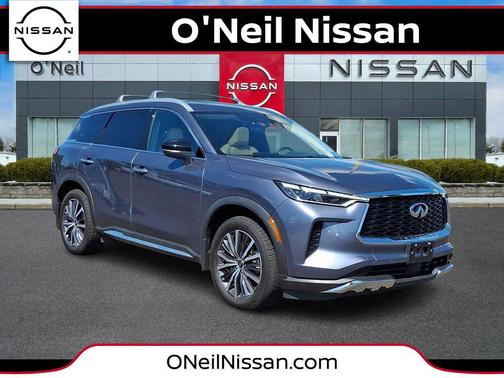 Moonbow Blue 2022 INFINITI QX60 SENSORY