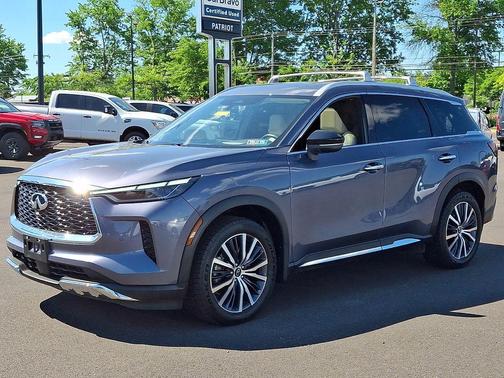 Moonbow Blue 2022 INFINITI QX60 SENSORY