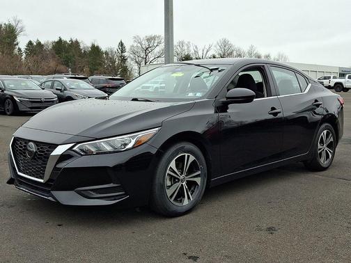 Super Black 2023 Nissan Sentra SV