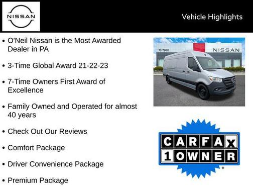 2024 Mercedes-Benz Sprinter 2500 Cargo 170 WB