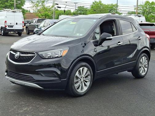 Ebony Twilight Metallic 2017 Buick Encore Preferred