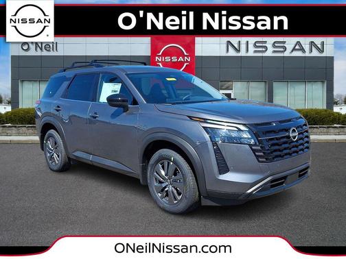 Gun Metallic 2026 Nissan Pathfinder SV