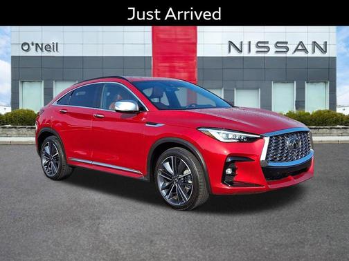 Dynamic Sunstone Red 2025 INFINITI QX55 SENSORY