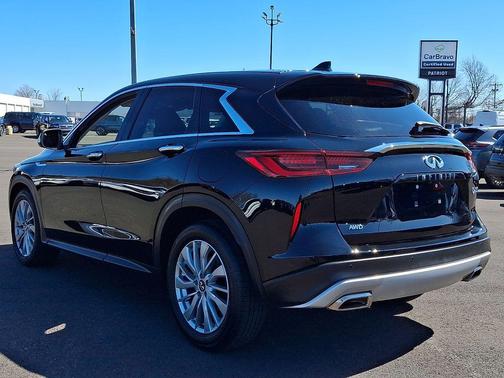 Black Obsidian 2025 INFINITI QX50 Pure AWD