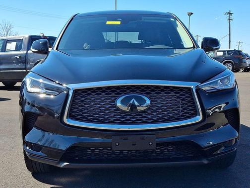 Black Obsidian 2025 INFINITI QX50 Pure AWD