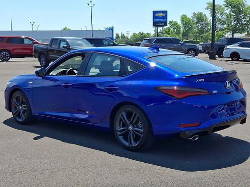 Apex Blue Pearl 2024 Acura Integra A-SPEC