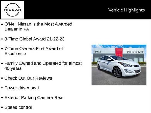 2015 Hyundai ELANTRA Limited