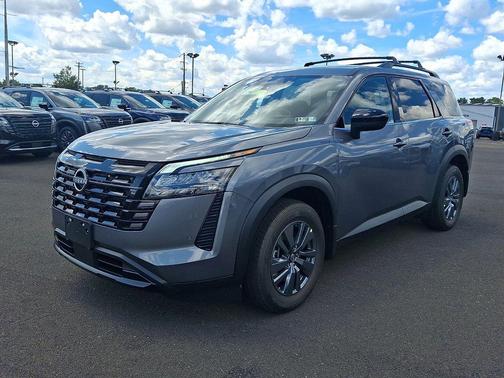 Gun Metallic 2026 Nissan Pathfinder SV