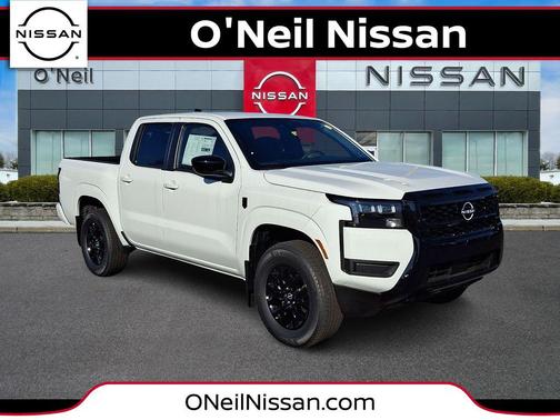 Glacier White 2026 Nissan Frontier SV