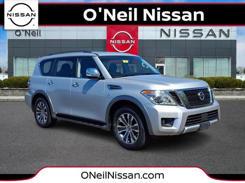 Brilliant Silver 2018 Nissan Armada SL