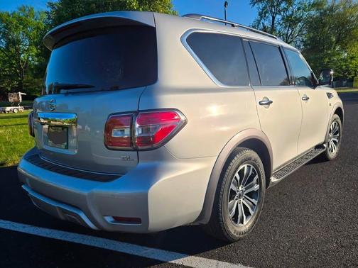 Brilliant Silver 2018 Nissan Armada SL