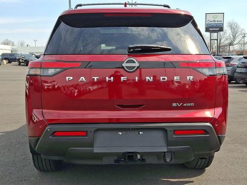 Scarlet Ember Tintcoat 2023 Nissan Pathfinder SV 4WD