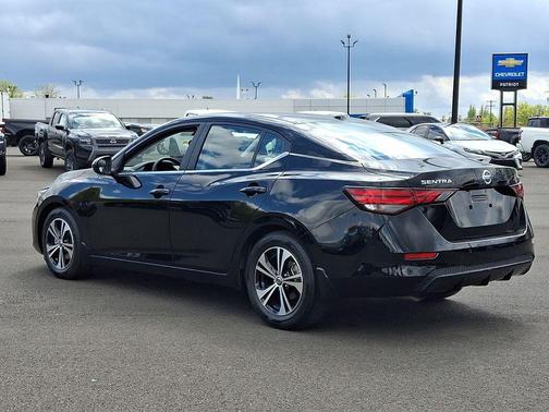 Super Black 2023 Nissan Sentra SV