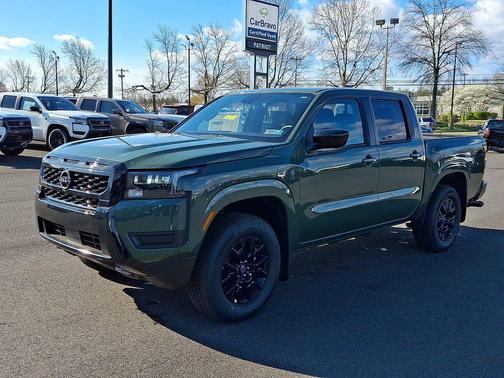Tactical Green Metallic 2026 Nissan Frontier SV