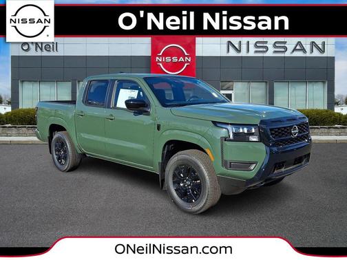 Tactical Green Metallic 2026 Nissan Frontier SV