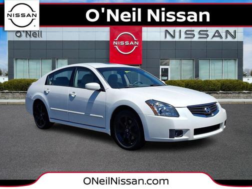 Winter Frost Pearl 2008 Nissan Maxima SE