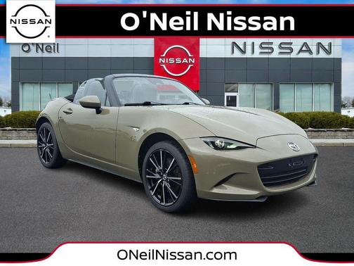 Zircon Sand Metallic 2024 Mazda MX-5 Miata Grand Touring