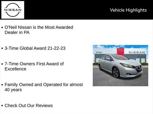 2021 Nissan Leaf SL PLUS 62 kWh