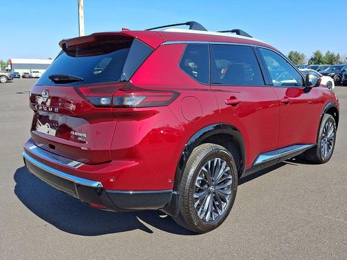Scarlet Ember Tintcoat 2026 Nissan Rogue Platinum