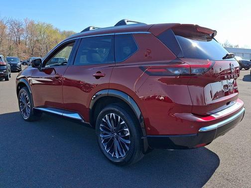 Scarlet Ember Tintcoat 2026 Nissan Rogue Platinum