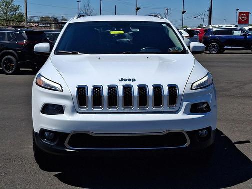 Bright White Clearcoat 2018 Jeep Cherokee Limited