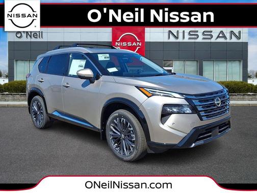 Champagne Silver Metallic 2026 Nissan Rogue Platinum