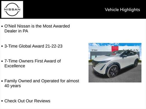 2023 Nissan ARIYA EVOLVE+