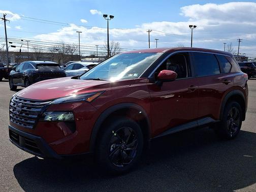 Scarlet Ember Tintcoat 2026 Nissan Rogue SV