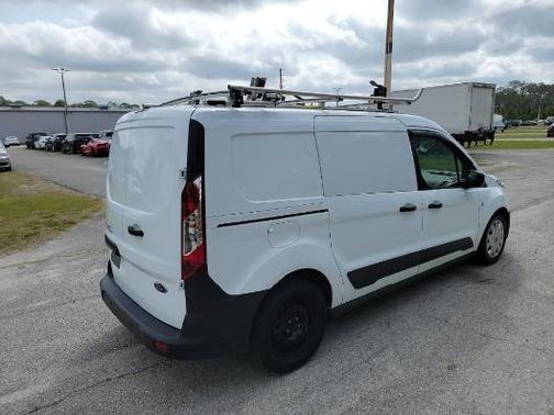 Frozen White 2020 Ford Transit Connect XL Cargo Van