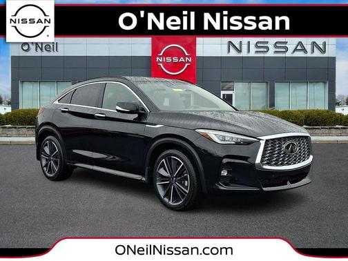 Black Obsidian 2025 INFINITI QX55 SENSORY