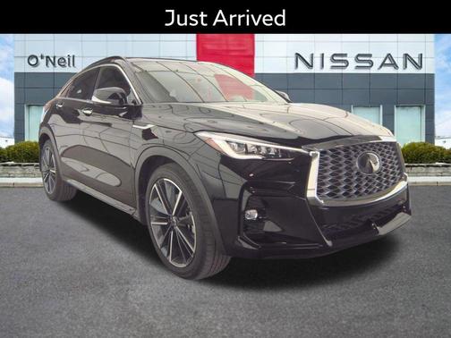Black Obsidian 2025 INFINITI QX55 SENSORY
