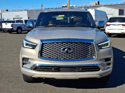 Champagne Quartz 2023 INFINITI QX80 SENSORY AWD
