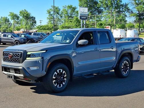 Boulder Gray Pearl 2023 Nissan Frontier PRO-4X