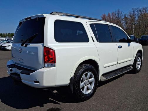Pearl White 2013 Nissan Armada SV
